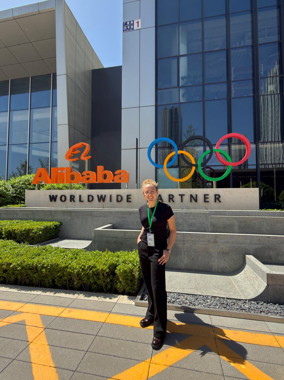 Milena Priotti en Alibaba, China